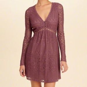 Mauve Lace Dress
